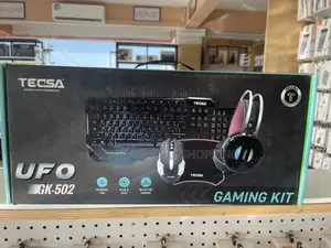 GK502 Gaming Kit With Keyboard, Mouse, Headset and Mouse Pad