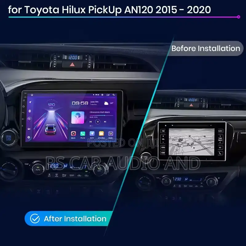Toyota Hilux Pickup Android Radio