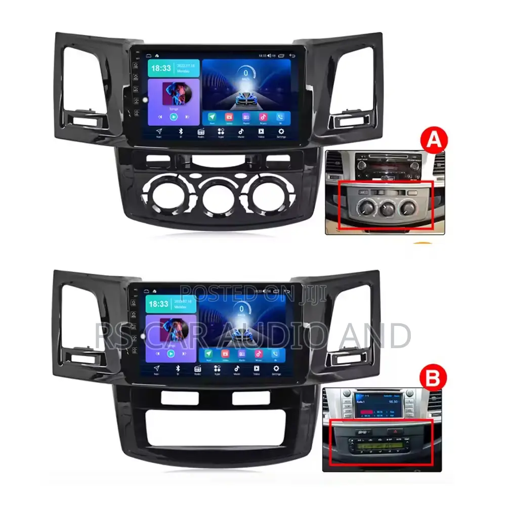 Toyota Hilux Bombardier Android Radio