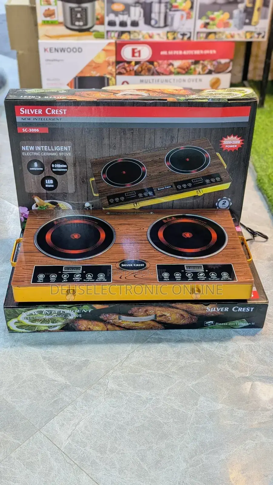 Electric Ceramic Stove 2 Plates