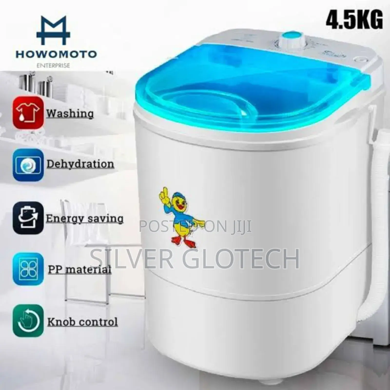 Washing Machine Portable Washer Spin Dry for Baby Clothes
