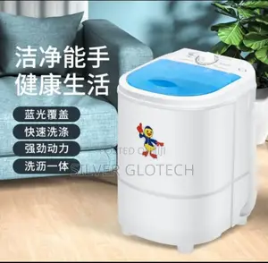 Portable Washing Machine With Drain Basket for Washing Good
