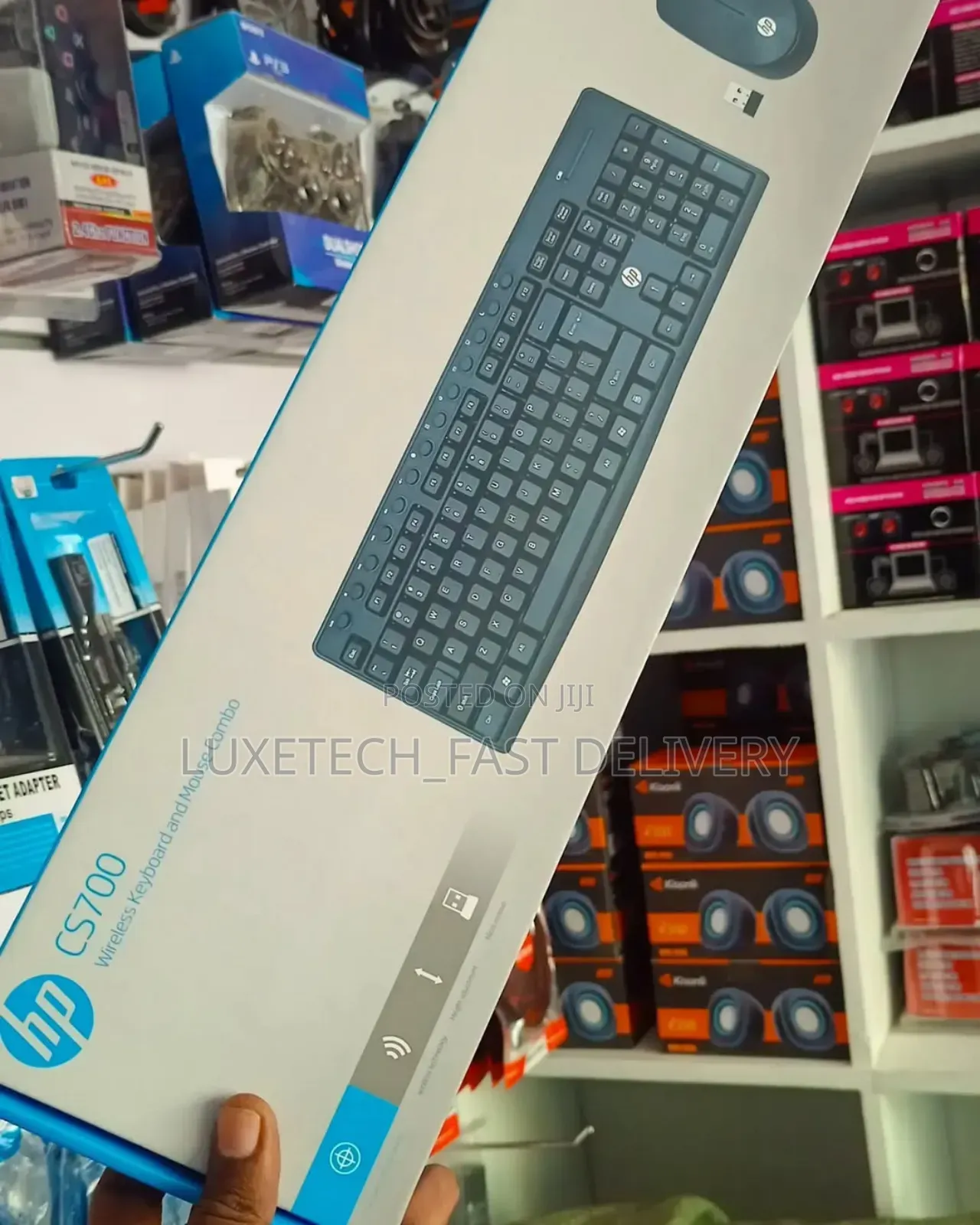 Keyboard + Mouse Wireless HP Cs700