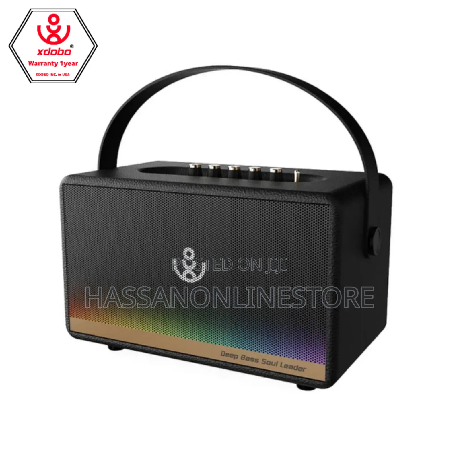 XDOBO Mirage 130W Portable Wireless Speaker With Lights