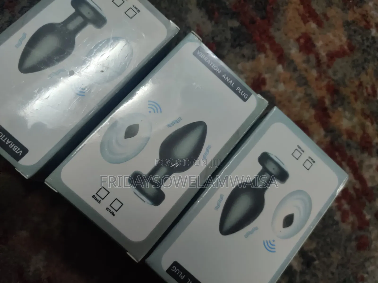 Vibrating BUTT. Plug . Yenye Bluetooth Control .