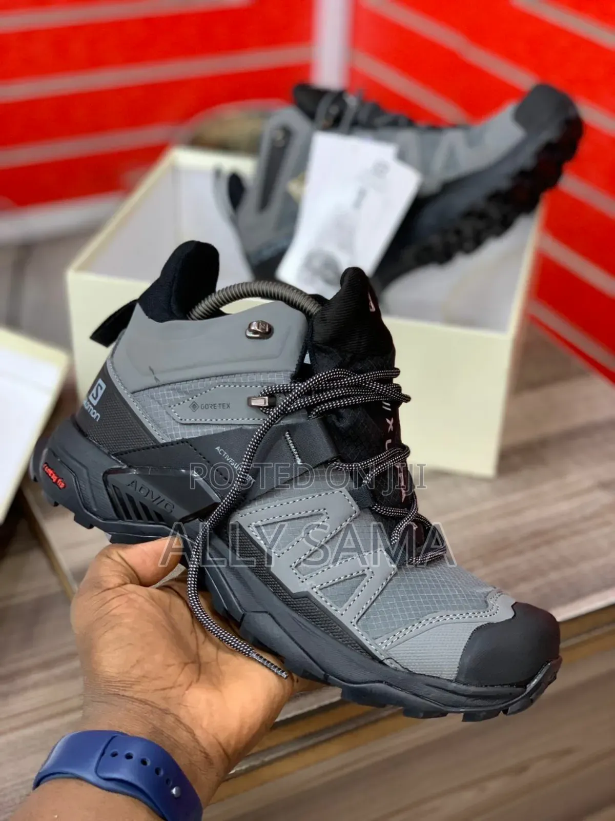 Men's Sneakers Salomon Material Leather