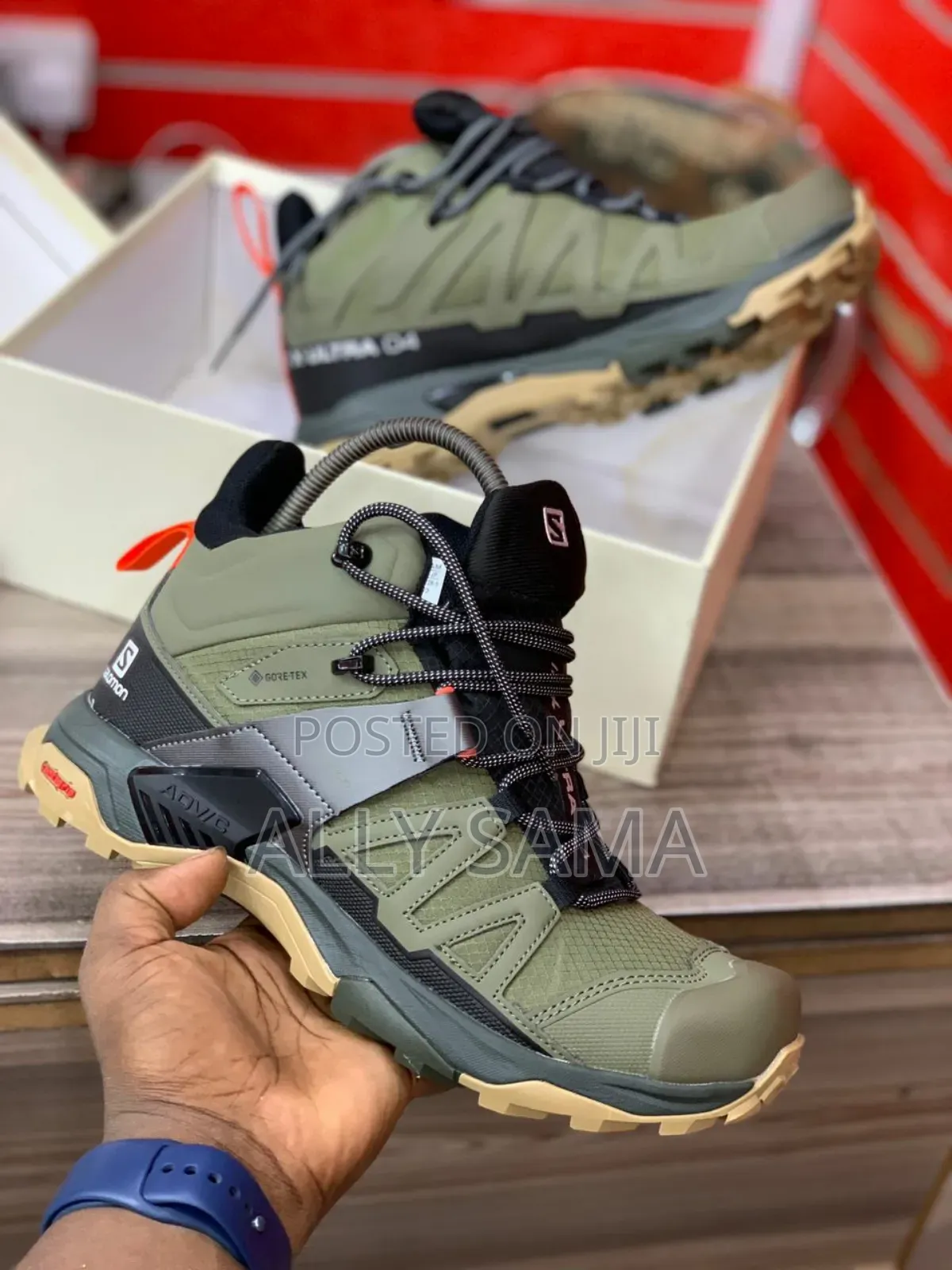 Men's Sneakers Salomon Material Leather