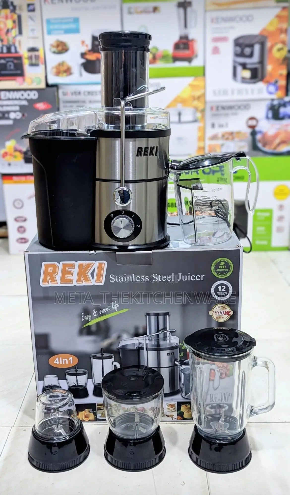 Reki Juicer 4 in 1