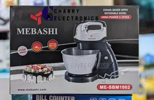 MEBASHI STAND MIXER With Rotatable 4L Bowl 400watts 5 Speed