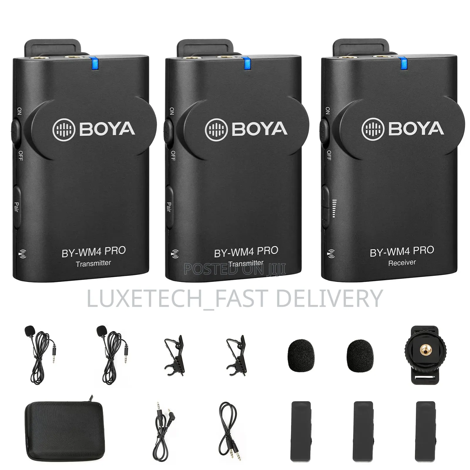 Boya by-Wm4 PRO Wireless Lavalier Microphone