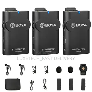 Boya by-Wm4 PRO Wireless Lavalier Microphone