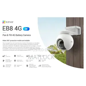EZVIZ EB8 4G - Pan Tilt 4G Battery Camera