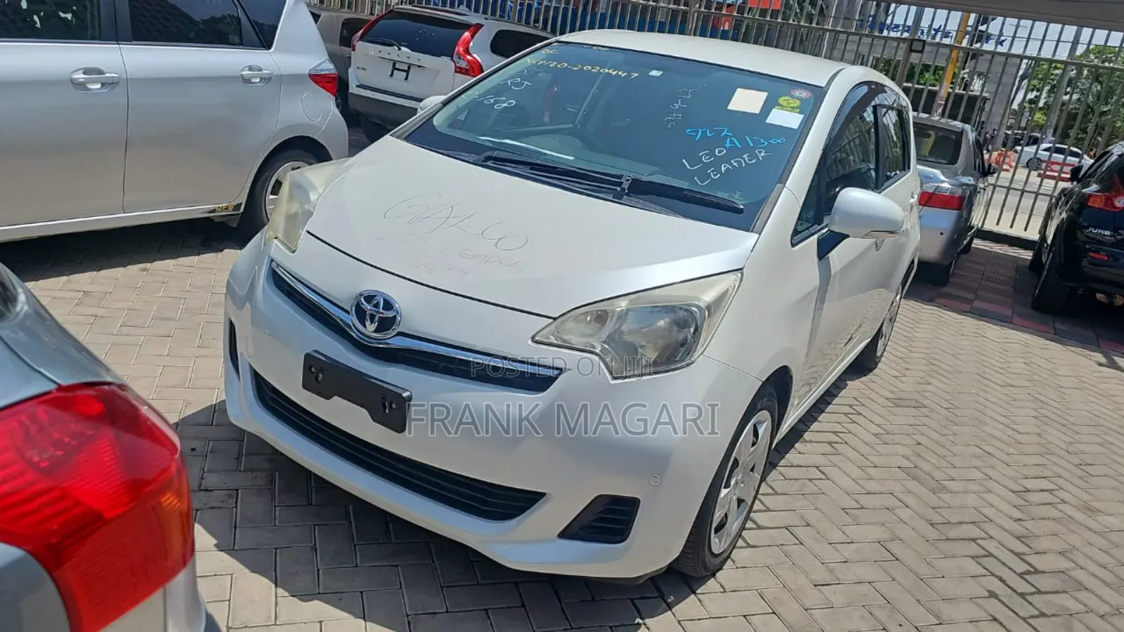 Toyota Ractis 1.5 FWD 2012 White