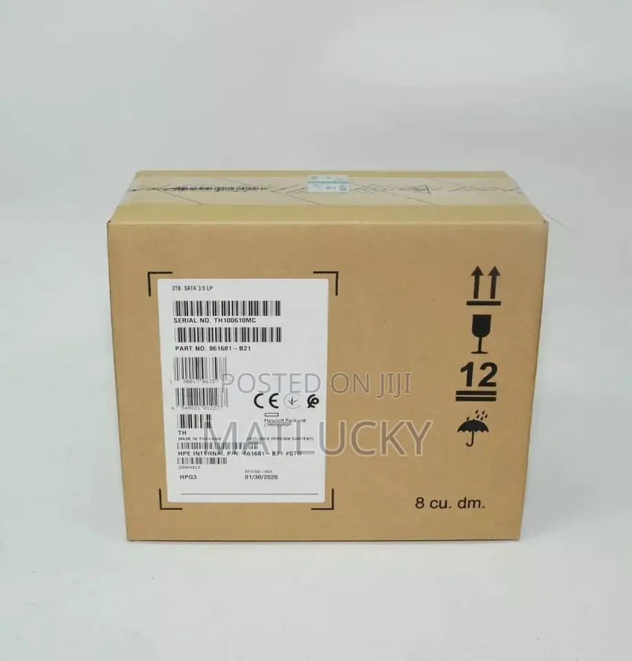 ( 861681-B21 ) Hpe 2tb 3.5" Sata 7. LFF Lp Ds