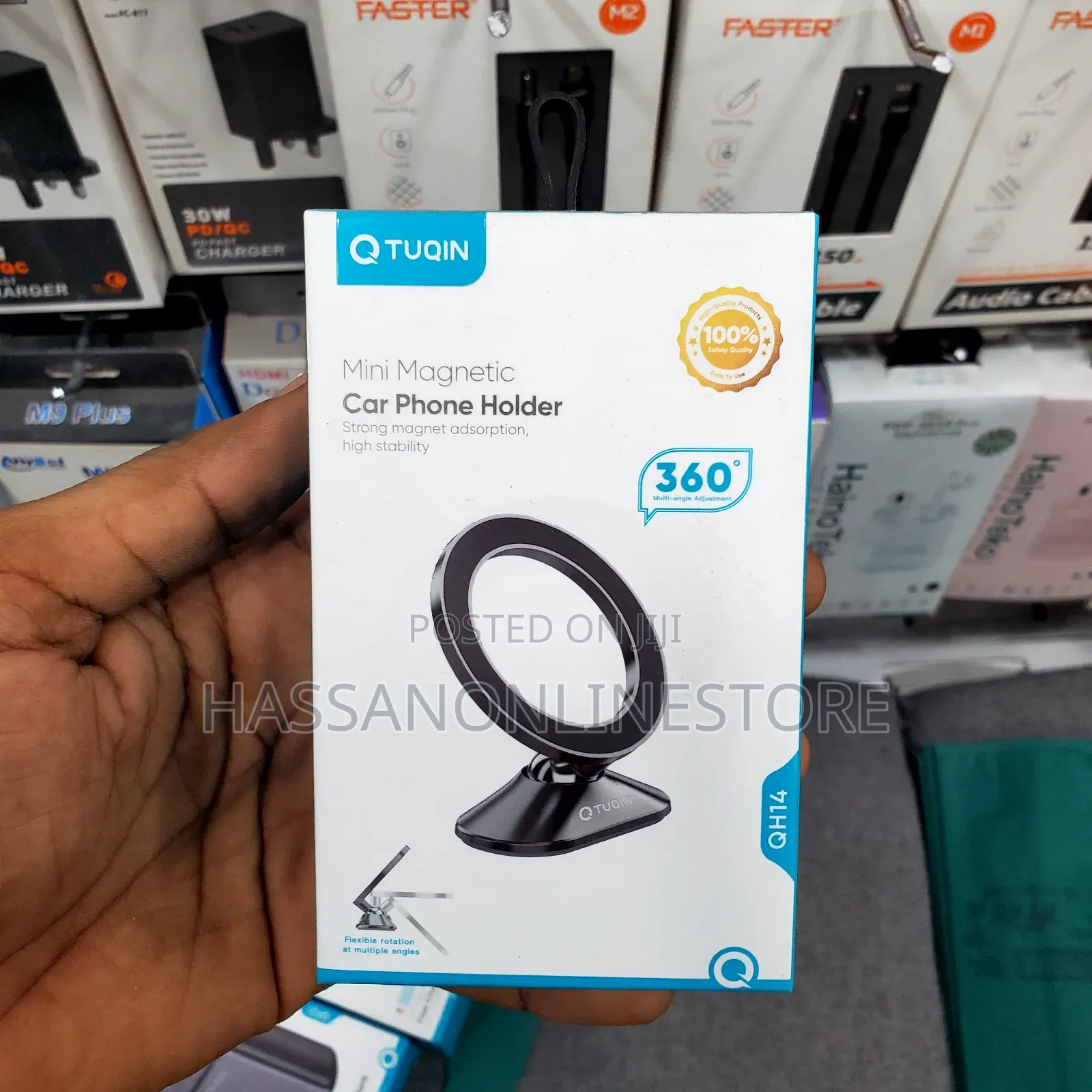 Tuqin QH 14 Mini Magnetic Car Phone Holder