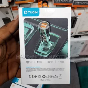 Tuqin QC 20 Dual USB Fast Car Charger