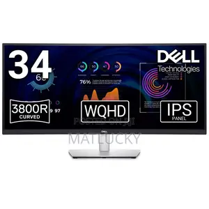Dell 34 Curved Video Conferencing Monitor - P3424web