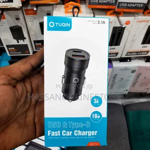 Tuqin QC 14 USB Type-C Fast Car Charger