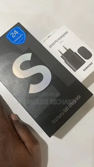 New Samsung Galaxy S21 Ultra 5G 256 GB Black