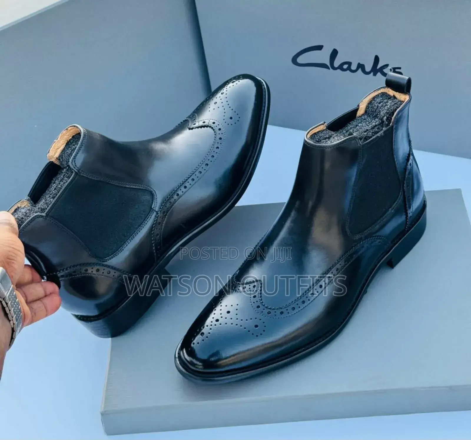 New Original Men Boots/Clarks Travolta