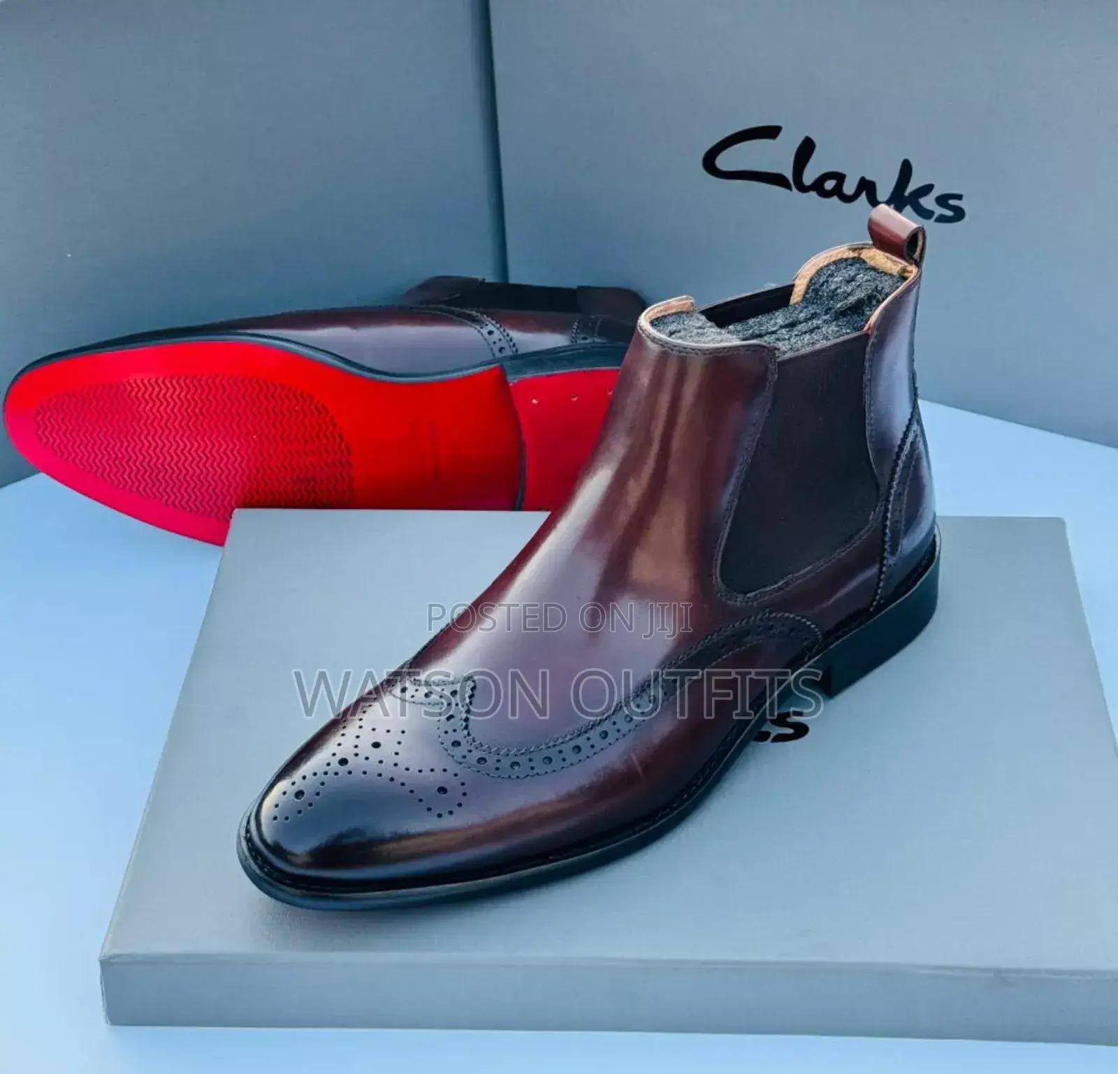 New Original Men Boots/Clarks Travolta