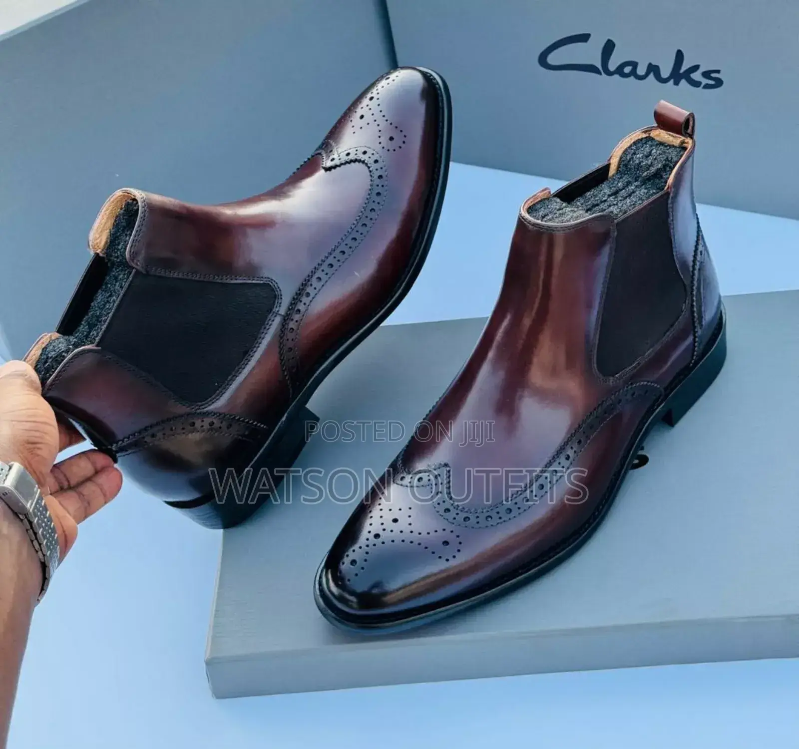 New Original Men Boots/Clarks Travolta
