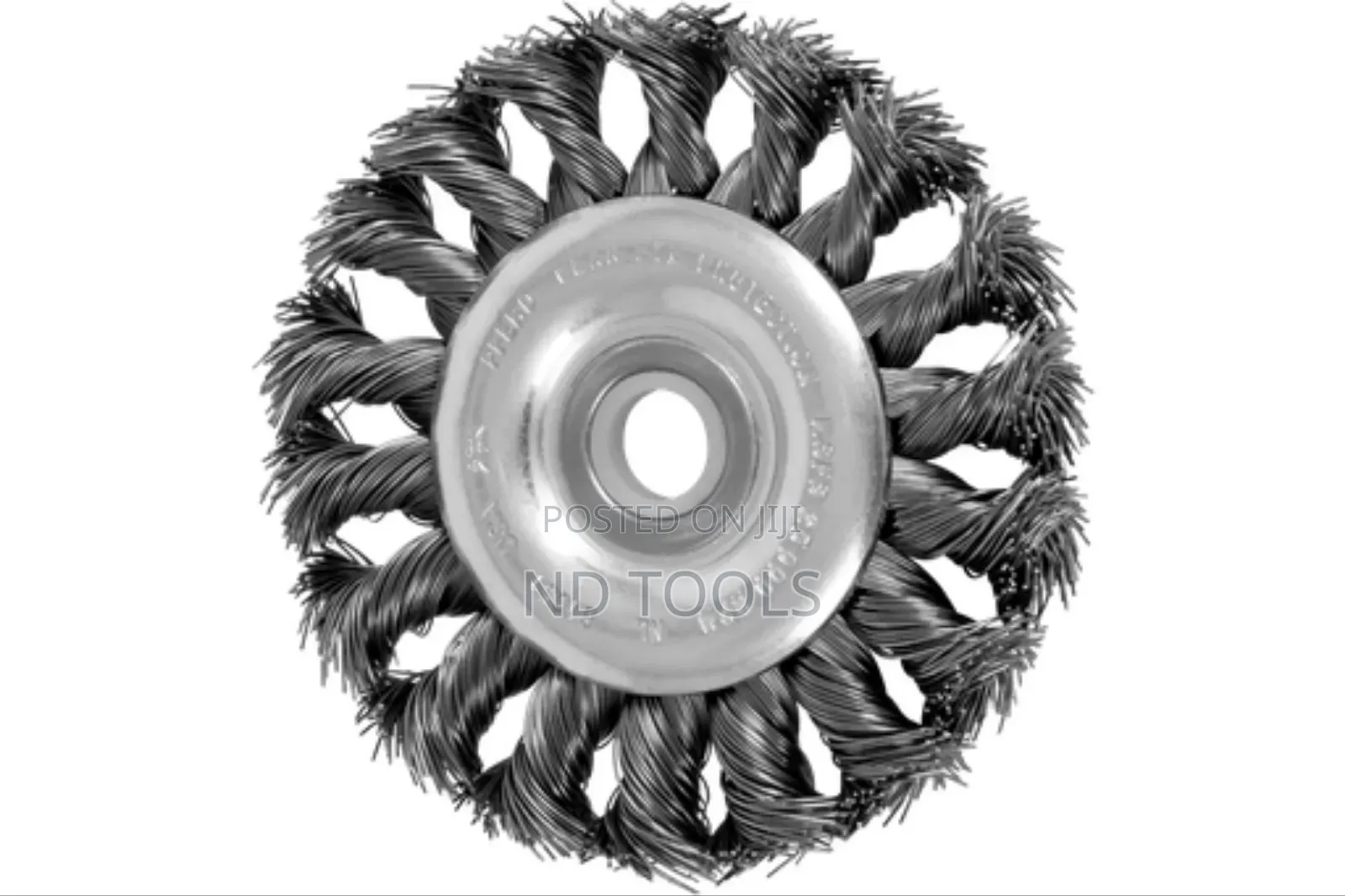 6" Twisted Wheel Wire Brush