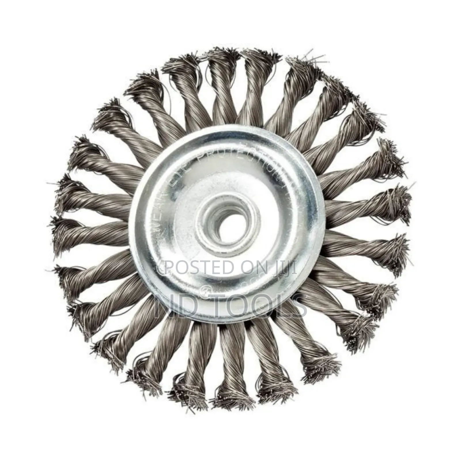 8" Twisted Wheel Wire Brush
