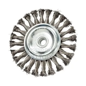 8" Twisted Wheel Wire Brush