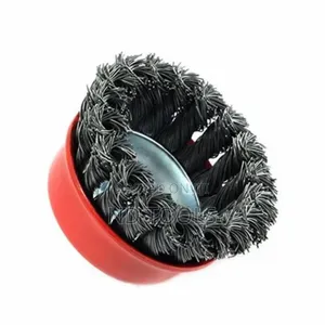 3" Twisted Cup Wire Brush