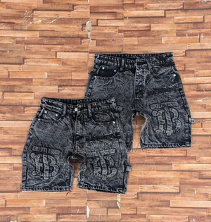 Men's Short Jeans Pens Gray