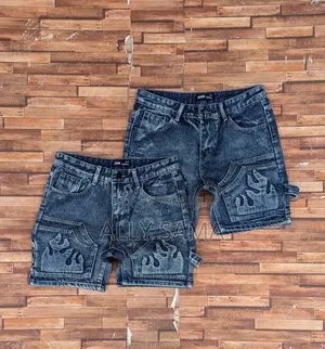 Men's Short Jeans Pens Gray