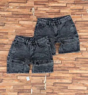 Men's Short Jeans Pens Gray