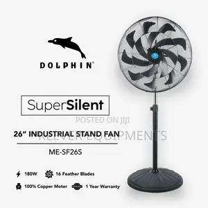 Dolphin 26” Super Silent Freestanding Industrial Fan