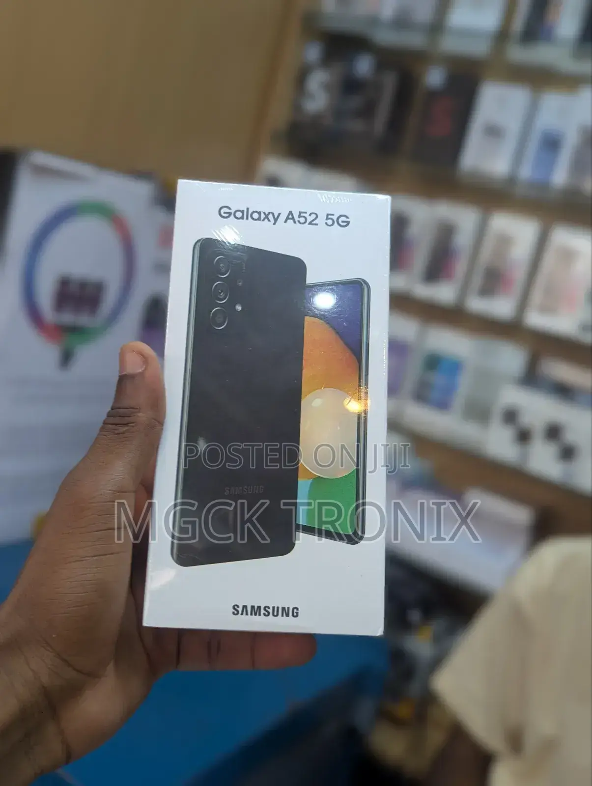 New Samsung Galaxy A52 5G 256 GB Black