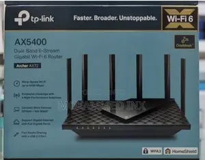 Tp Link AX5400 Dual-Band 6-Stream Gigabit Wi-Fi 6 Router