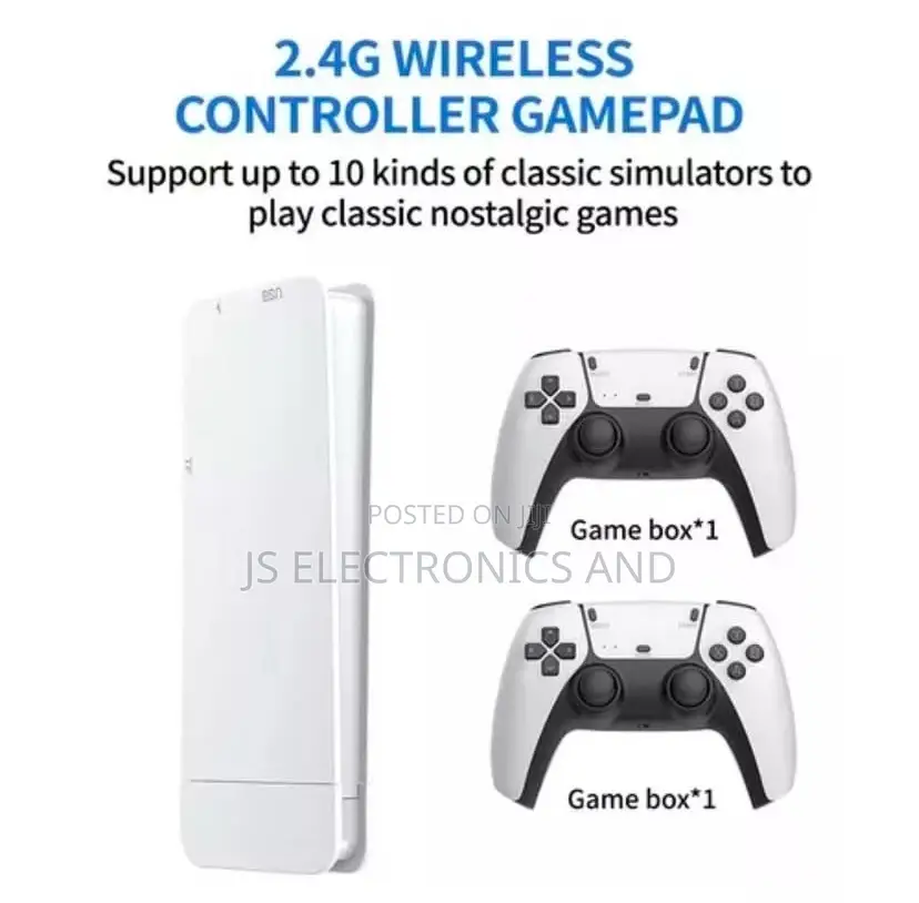 2.4 G Wireless Game Ina Kuja Na Pad Mbili Ni Imara Sana