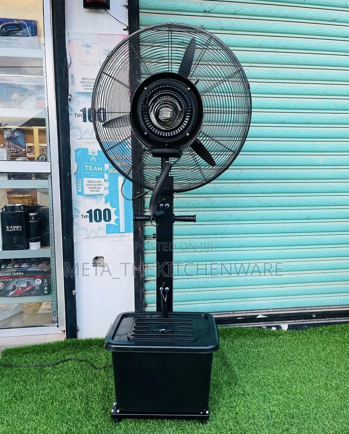 Dolphin Industrial Stand Mist Fan Size 26
