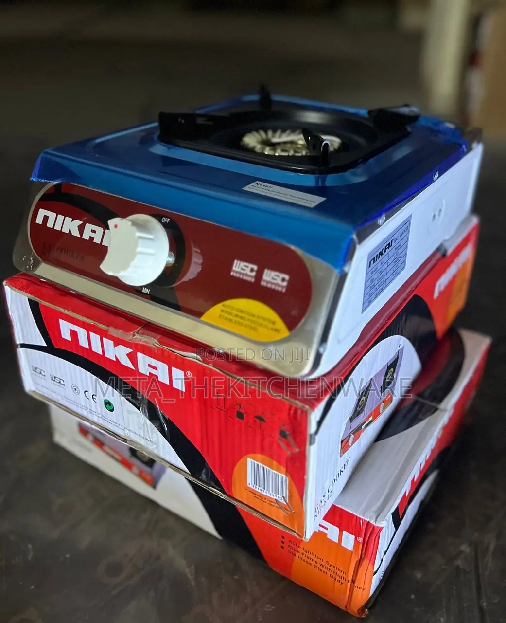 Nikai Gas Cooker Single Plate