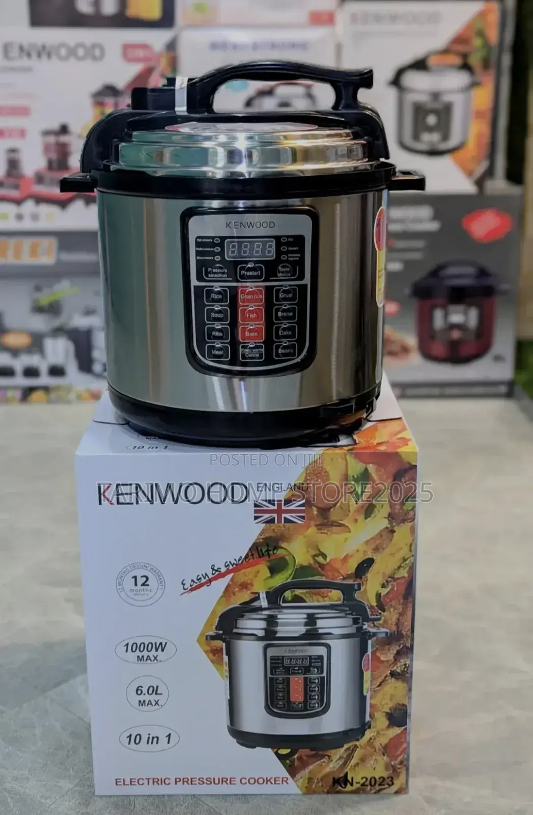 KENWOOD Electric Pressure Cooker 6L