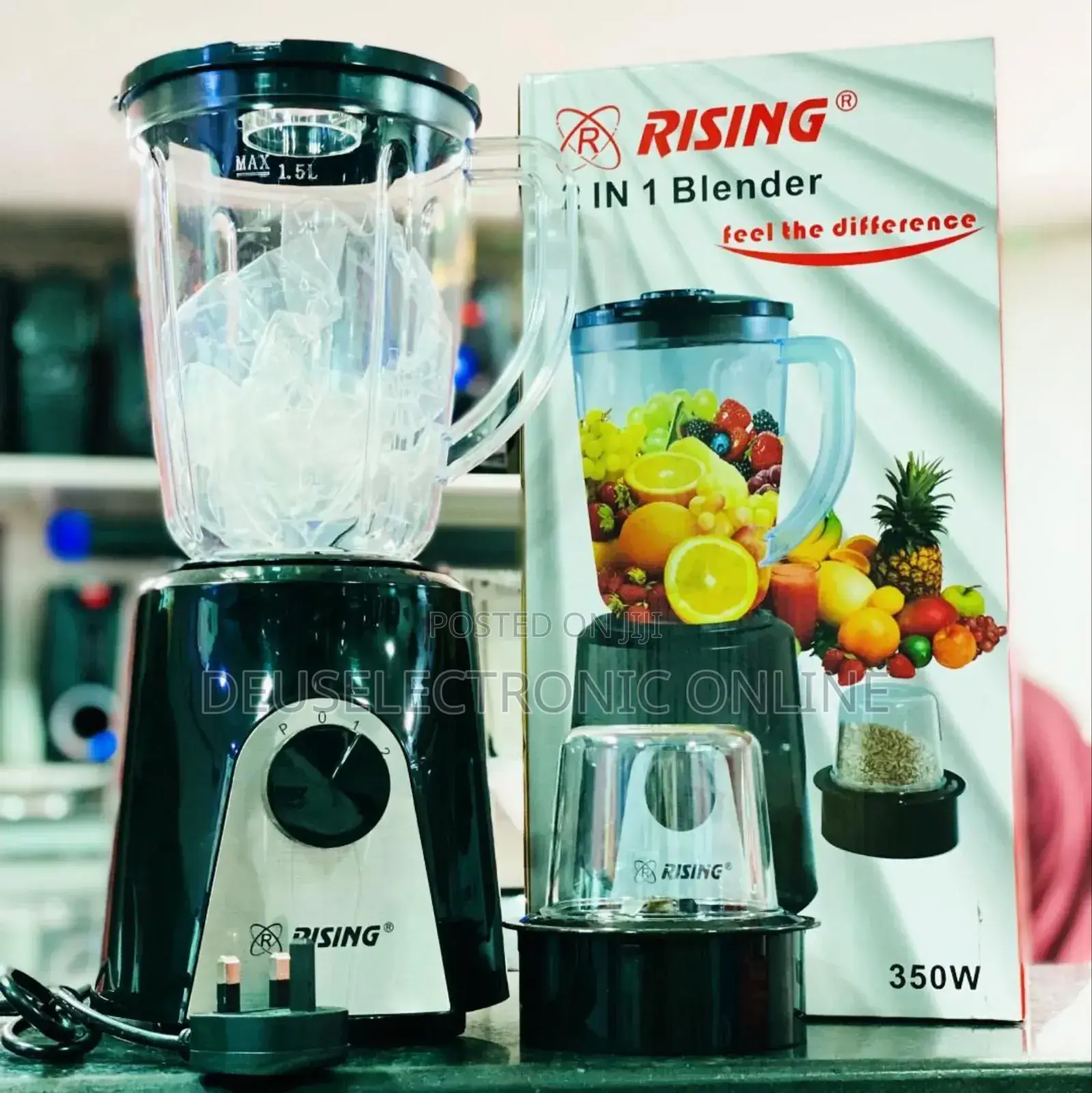 Electric Blender 2 in 1 Rising