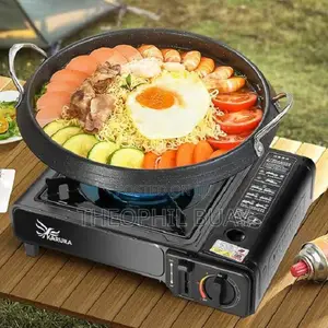 Portable Gas Stove With Butane Gas Bottle
