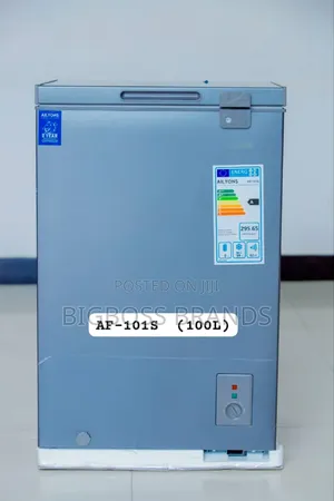 Ailyons Chest Freezer Liter 100 Gray Color