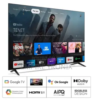 TCL 50 Inch Frameless Smart Google TV 50P635