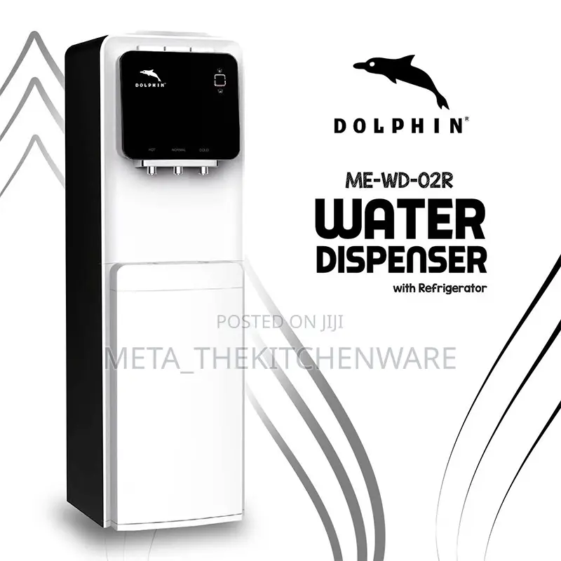 Dolphin Water Dispenser With Refrigerator 3 Taps (ME-WD-02R)