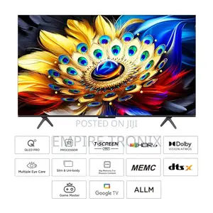 TCL (50 Inches) Ultra HD Smart Qled Google TV 50C655