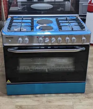 Hisense Cooker 4 Gas 2 Electric Hobs + Electric Oven 60x90cm