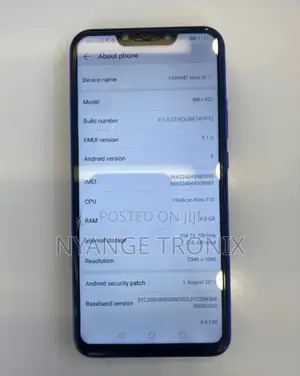 New Huawei Nova 3i 128 GB