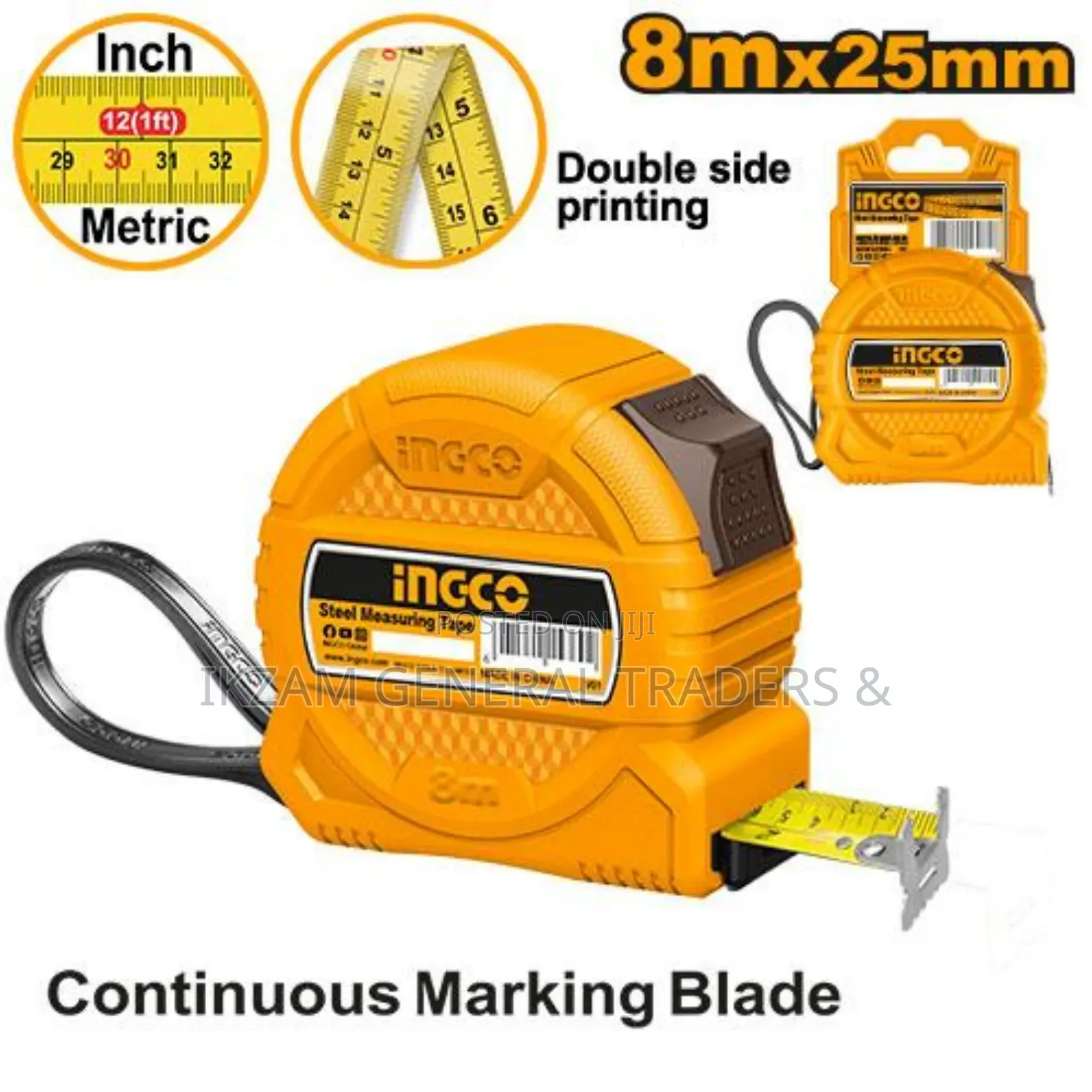 Steel Measuring Tape (8mx25mm)