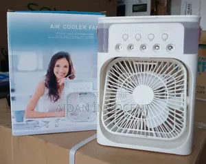 Mini Air Cooler Fan + Mist